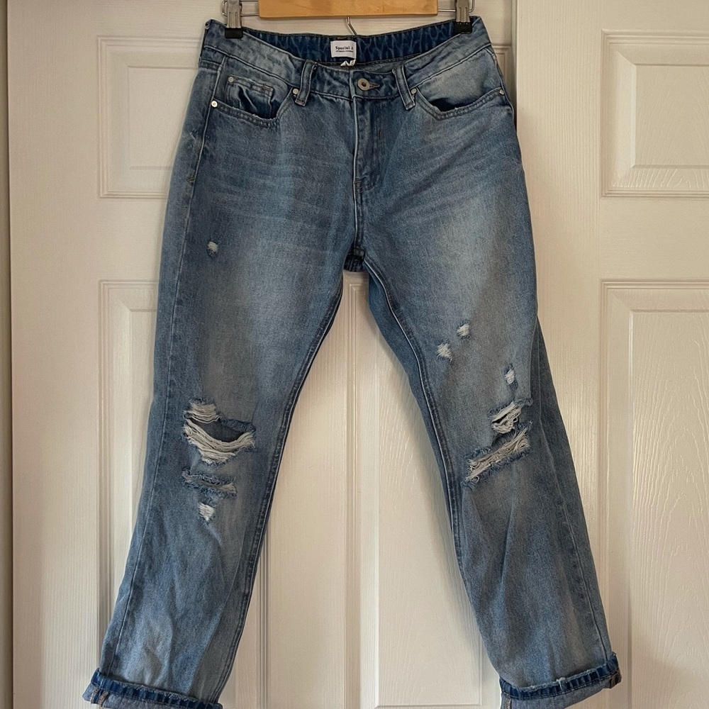 Size 7 Special A brand distressed Jeans